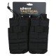 Double DUO Mag (BK), Pouches are simple pieces of kit designed to carry specific items, and usually attach via MOLLE to tactical vests, belts, bags, and more
